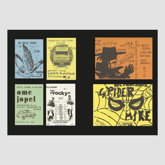 QSL cards from Belgium / Netherlands