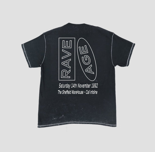 Acid Washed Reversible T-shirt - product_vendor - Mamama / Masala Noir