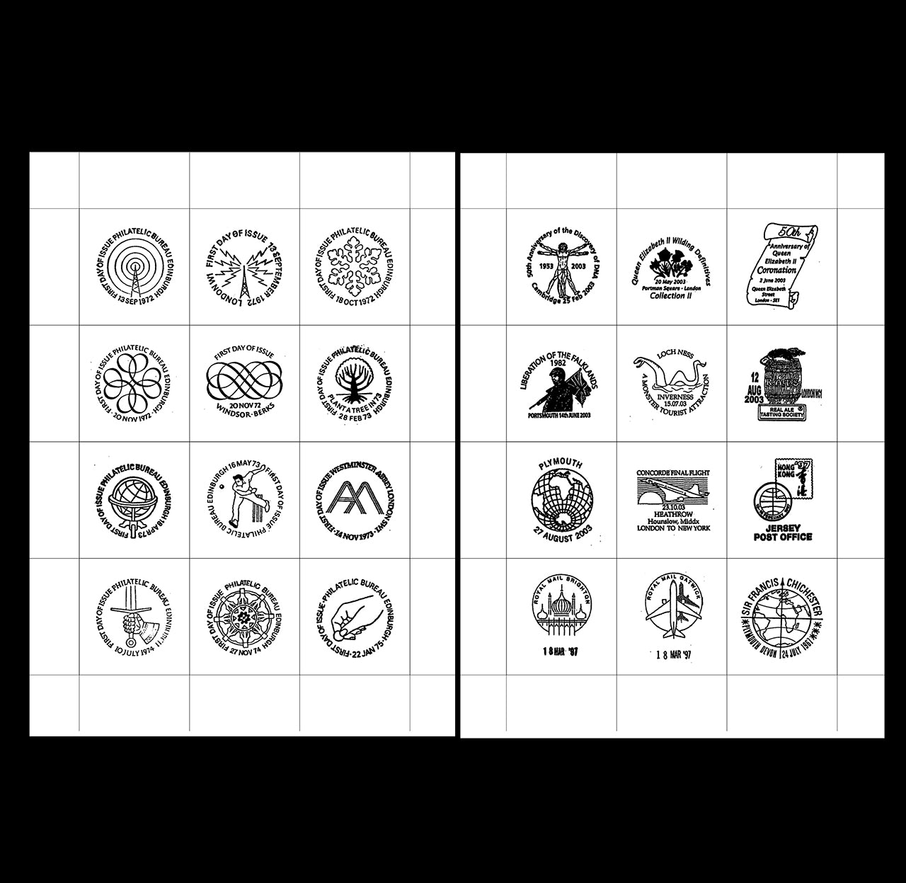 Book - UK Postmarks