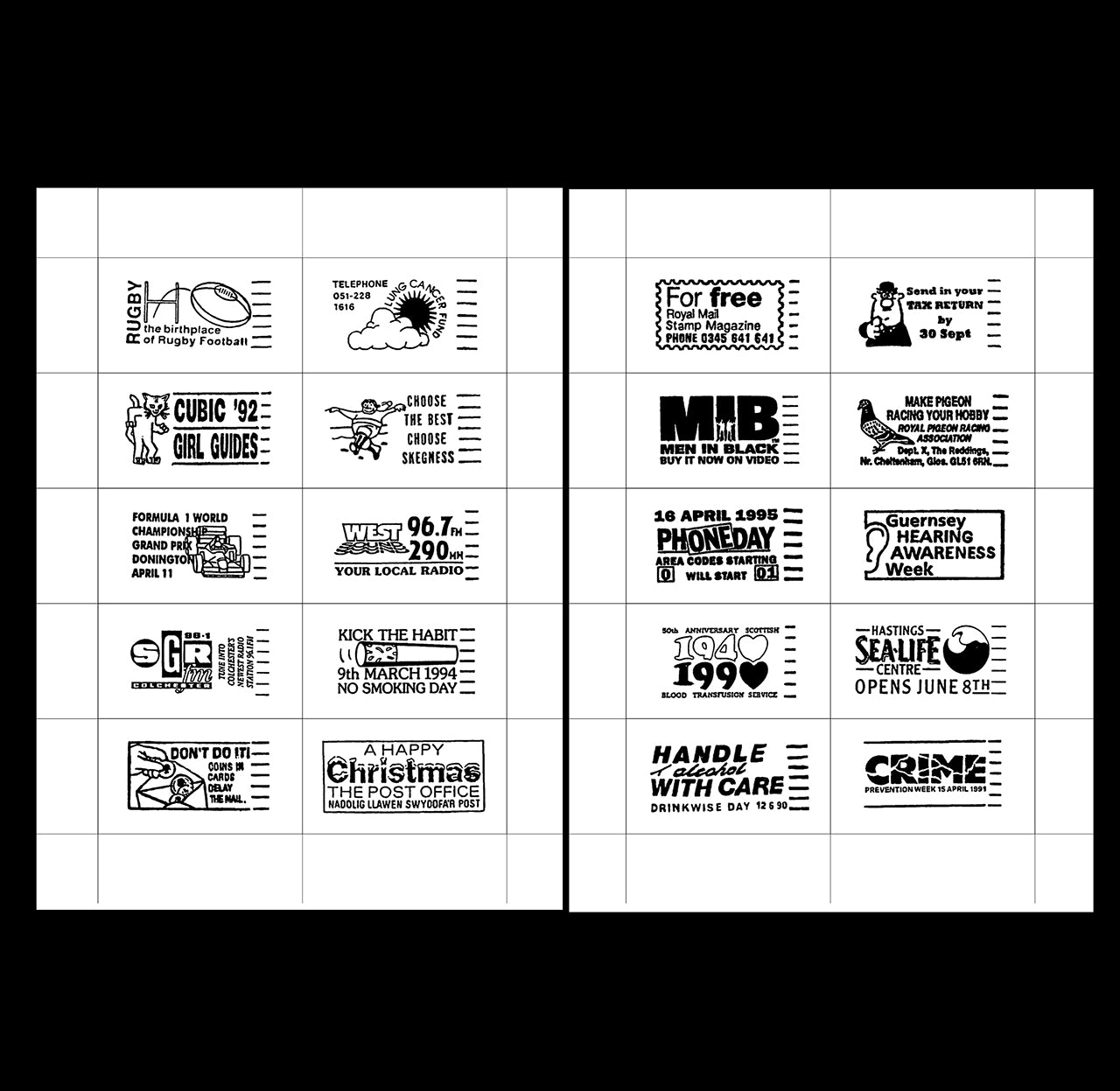 Book - UK Postmarks