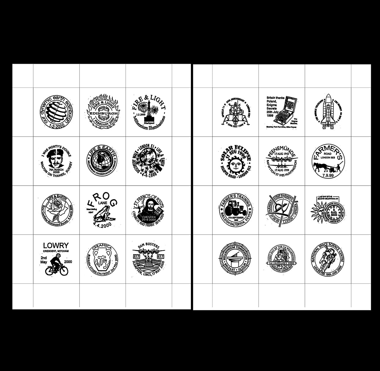 Book - UK Postmarks