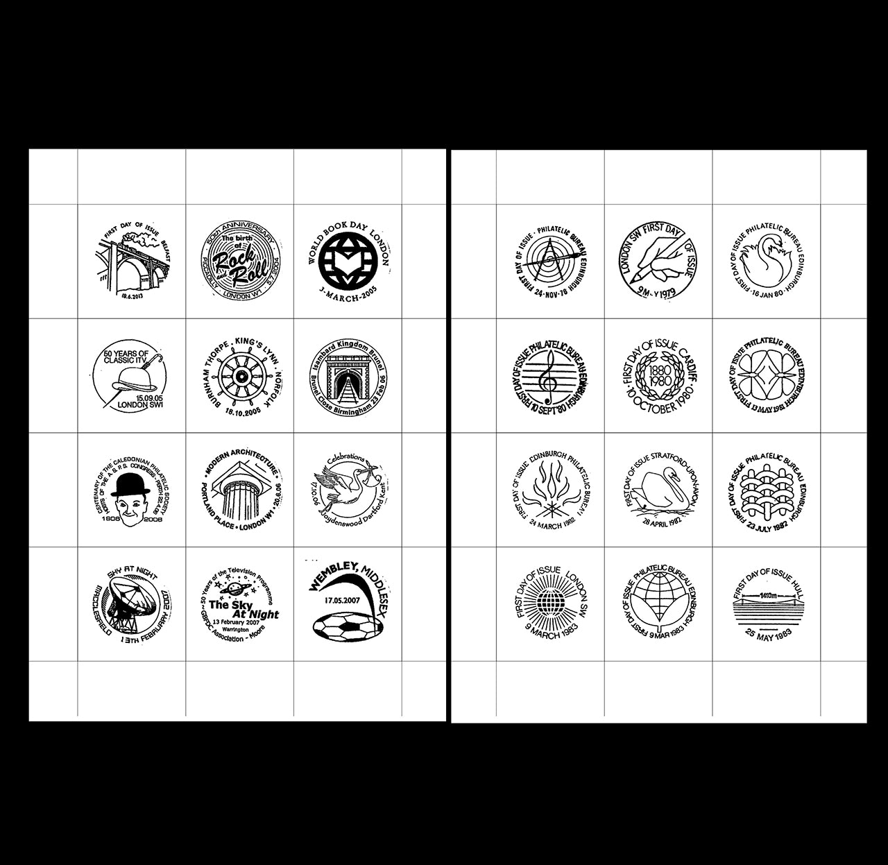 Book - UK Postmarks