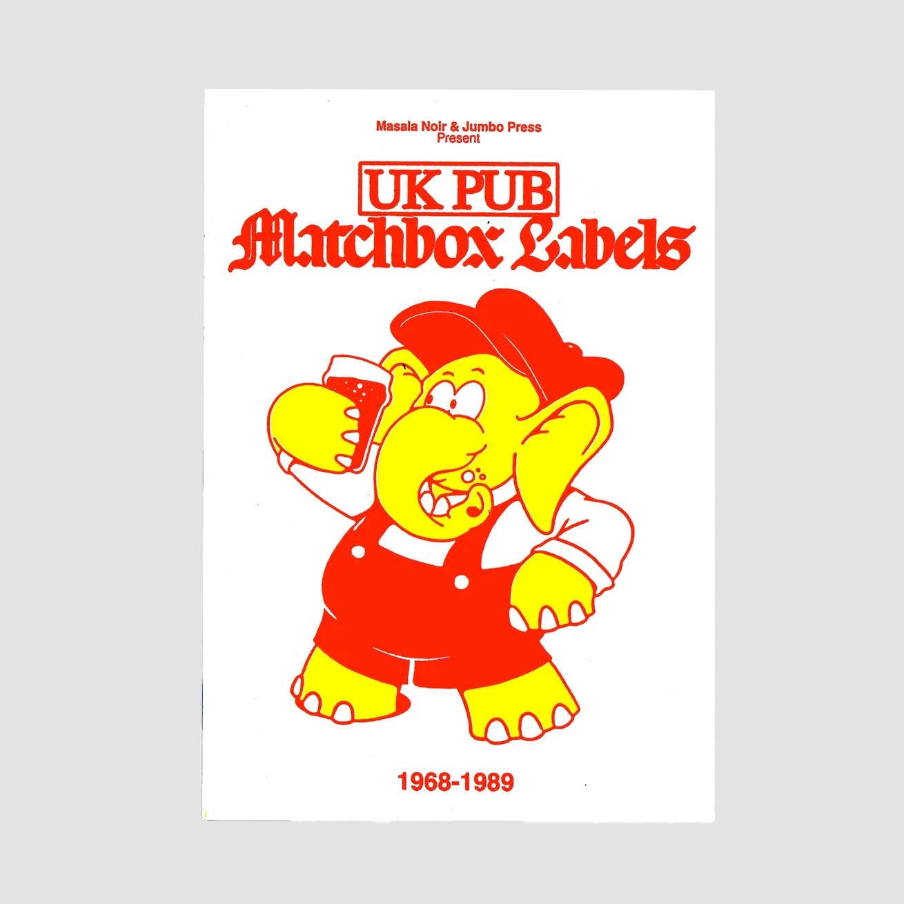 UK Pub Matchbox Labels
