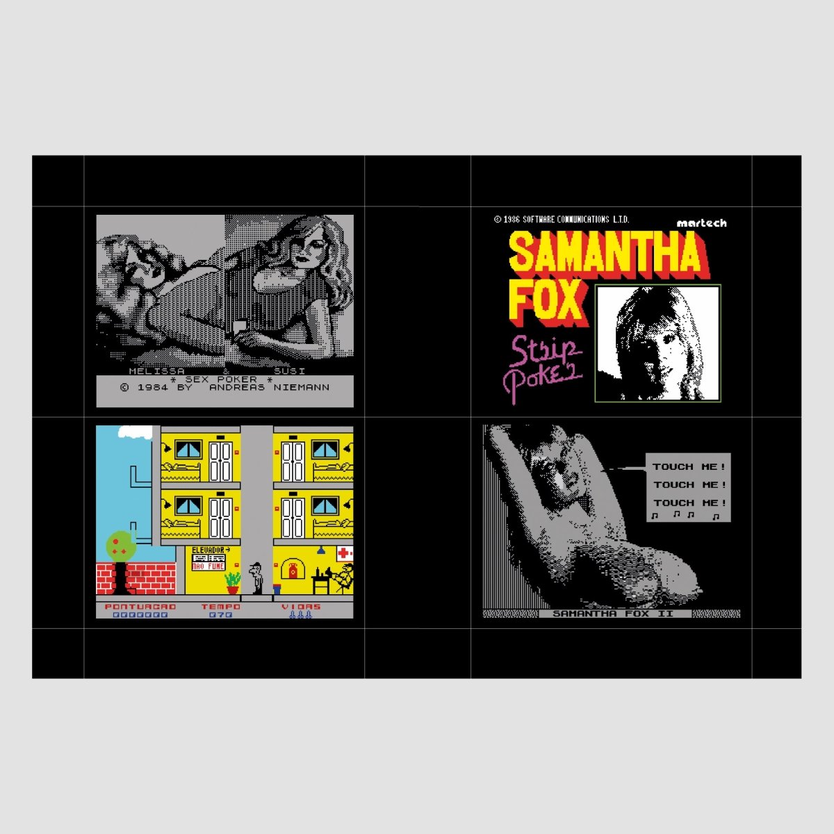 8 - bit Porn Video Games - product_vendor - Mamama / Masala Noir