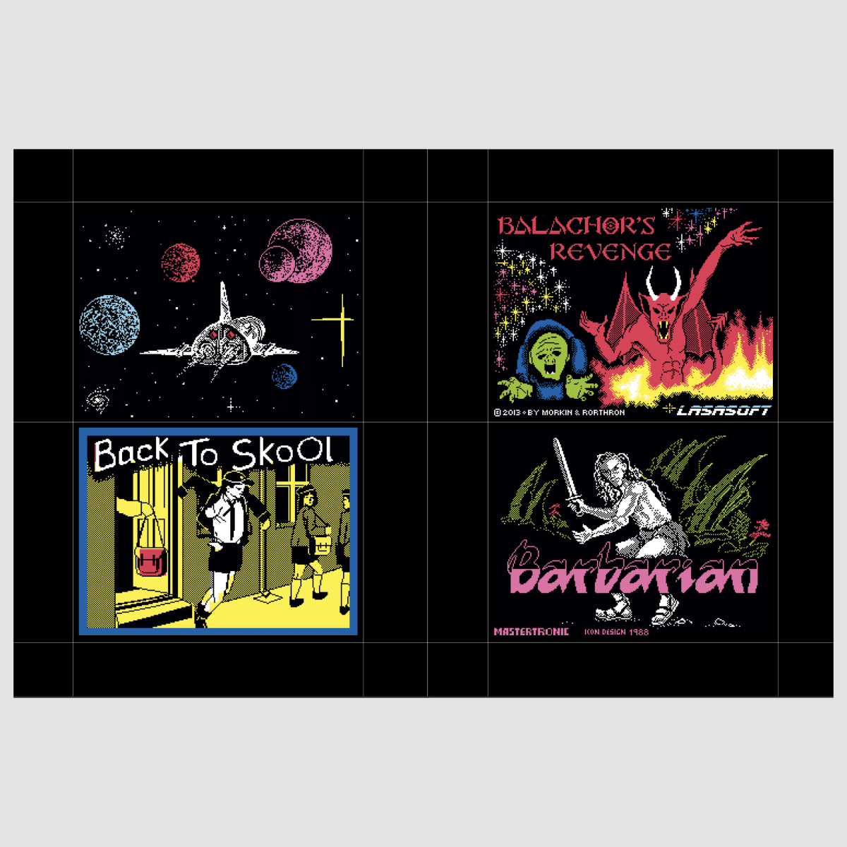 8 Bit Video Games - product_vendor - Mamama / Masala Noir