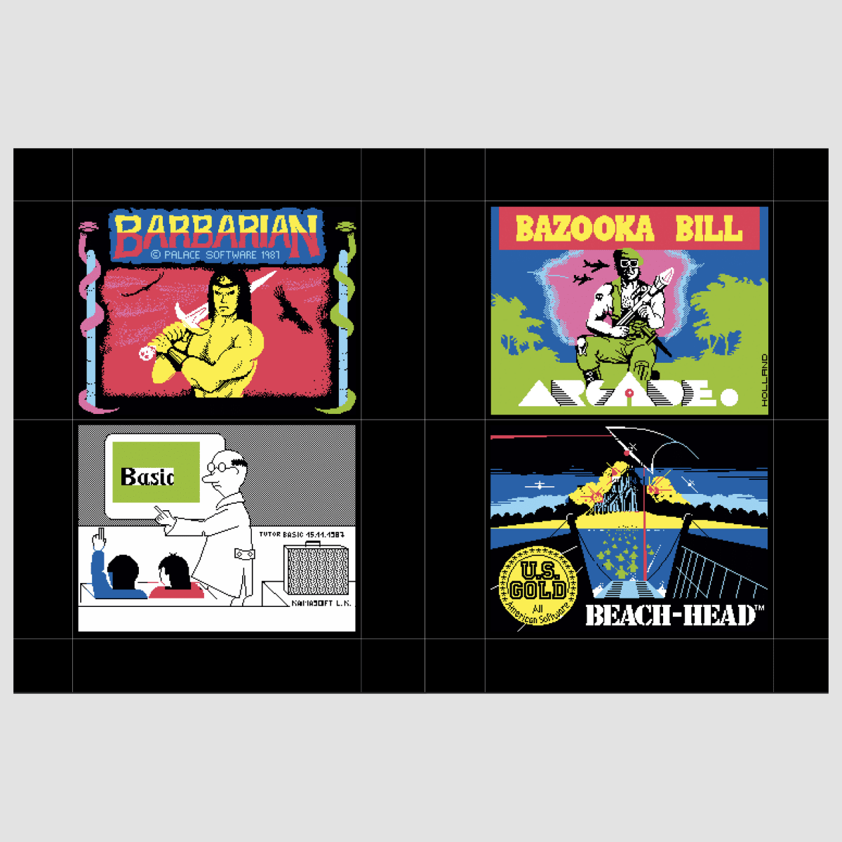 8 Bit Video Games - product_vendor - Mamama / Masala Noir