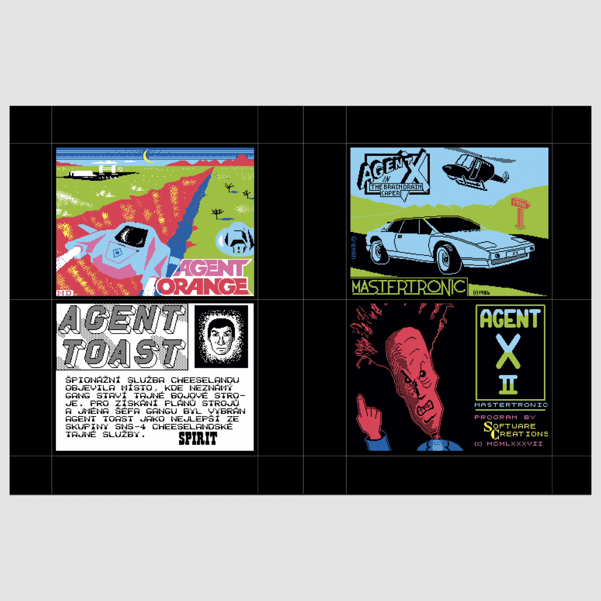 8 Bit Video Games - product_vendor - Mamama / Masala Noir