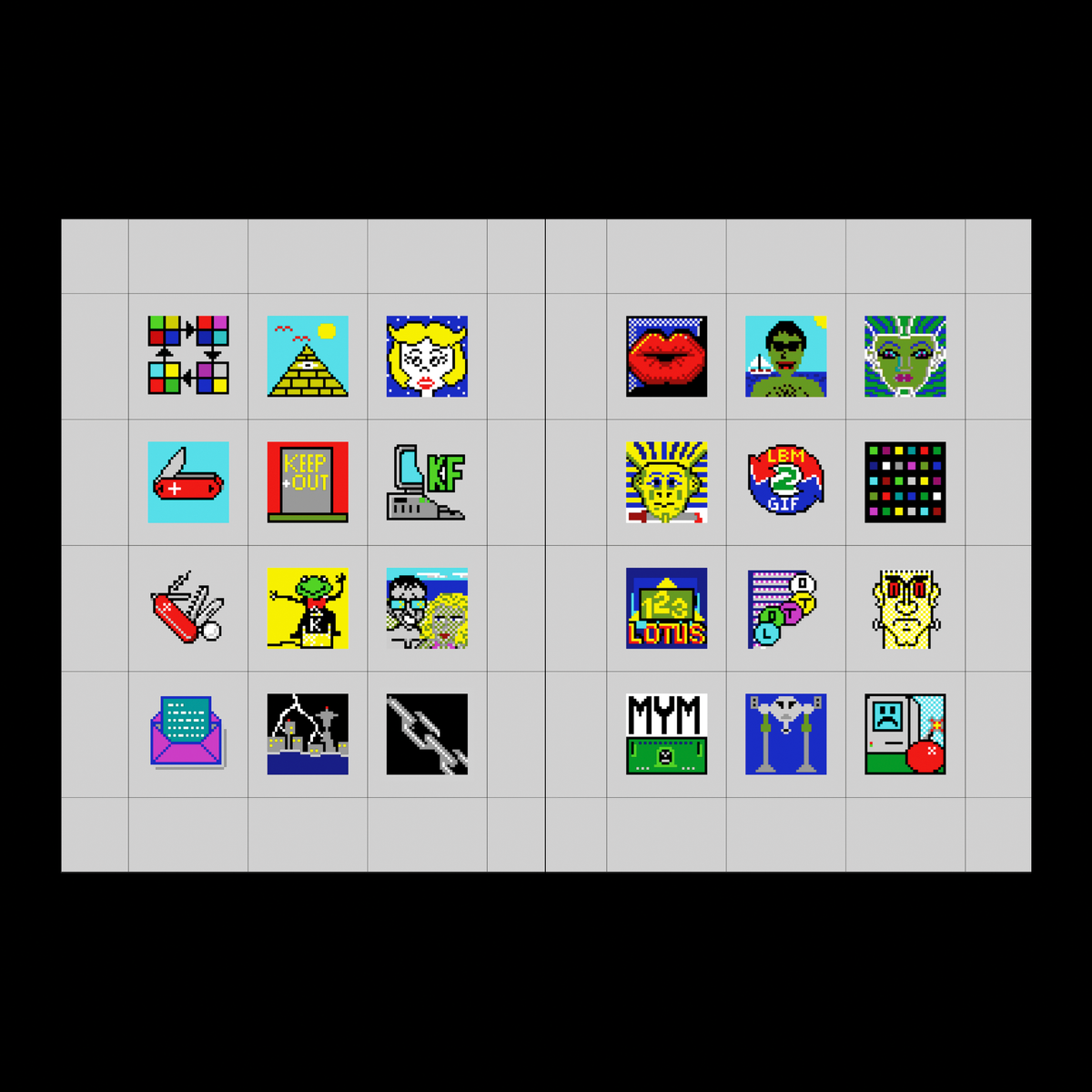 Module 16 Bit Icon 16-bit Icons – Mamama / Masala Noir