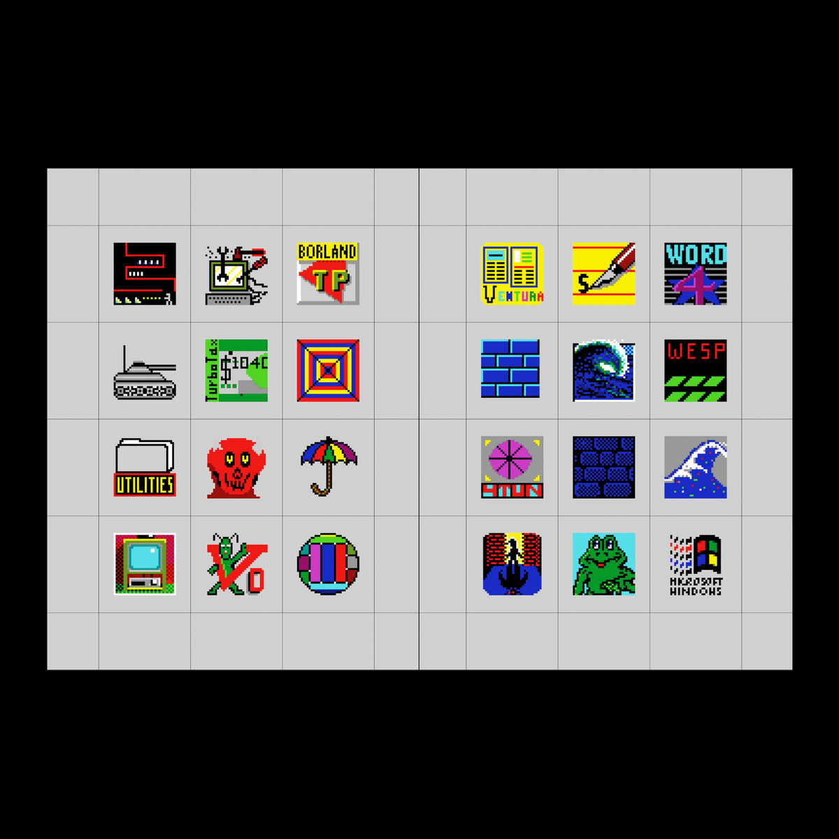 Module 16 Bit Icon 16-bit Icons – Mamama / Masala Noir