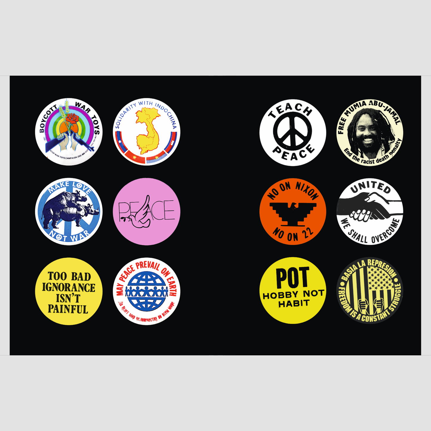 Political Badges