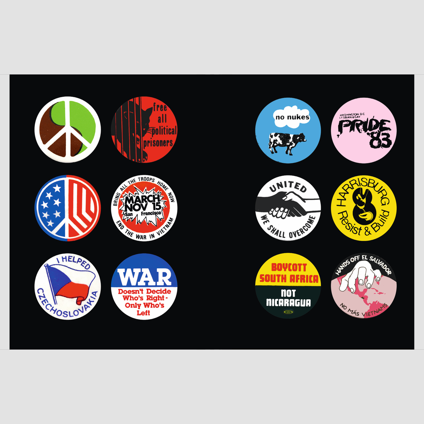 Political Badges