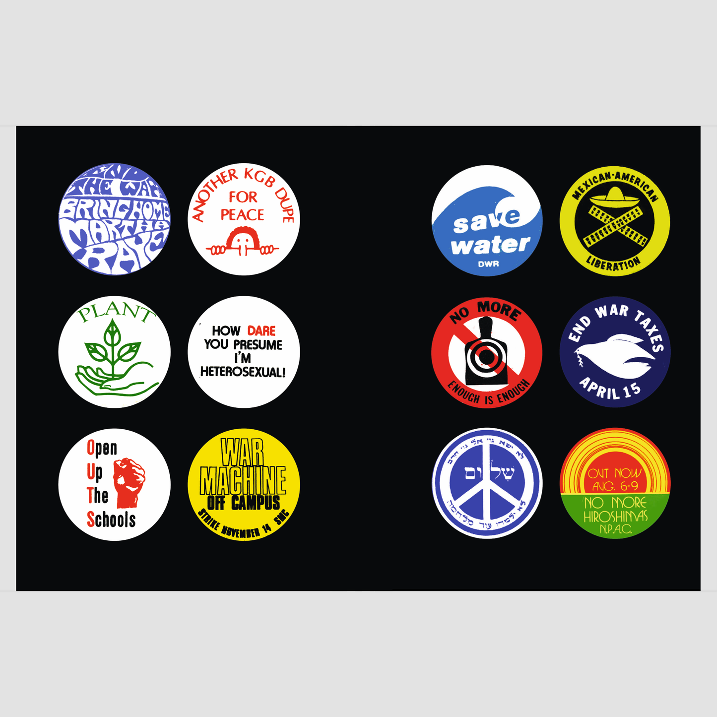 Political Badges