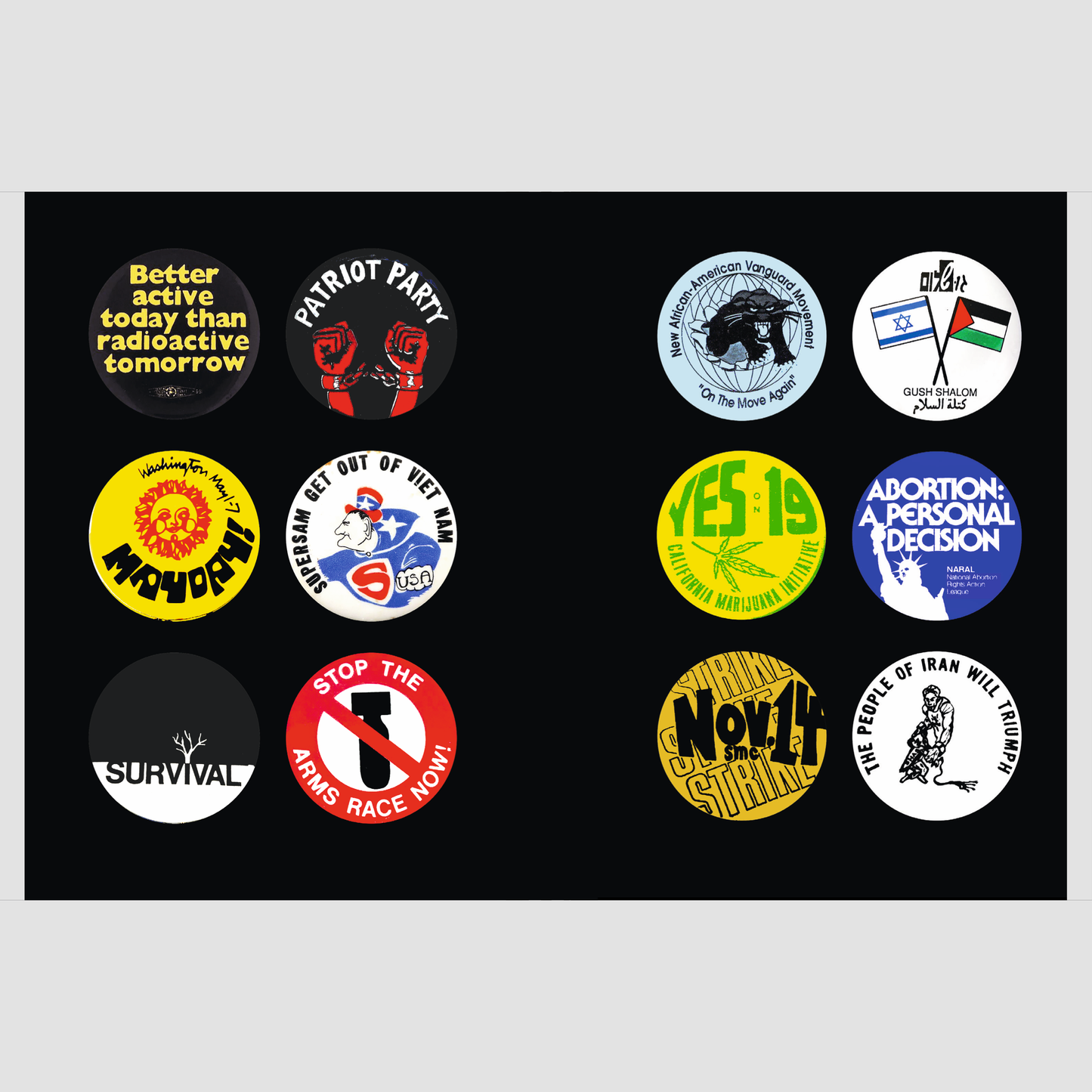 Political Badges