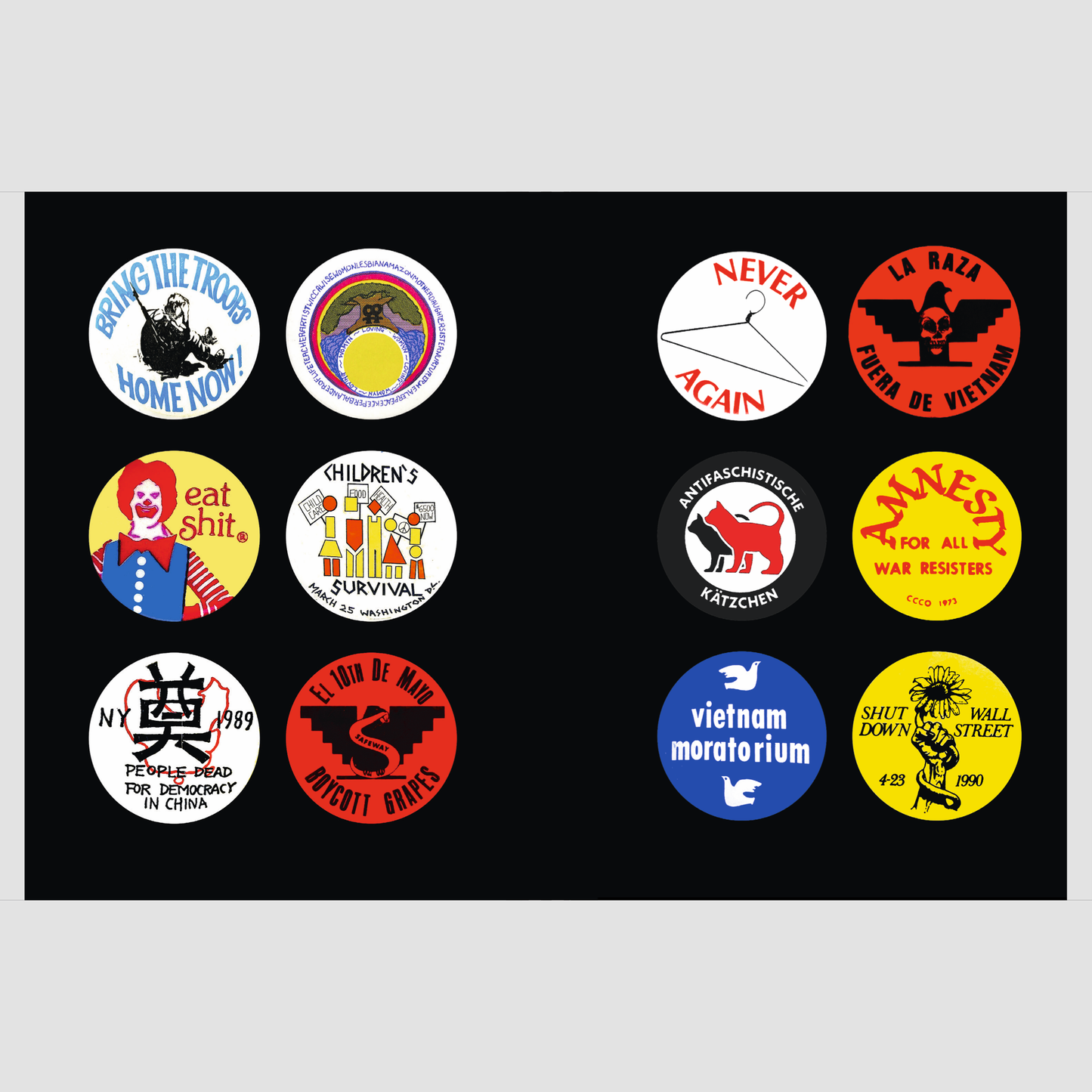 Political Badges