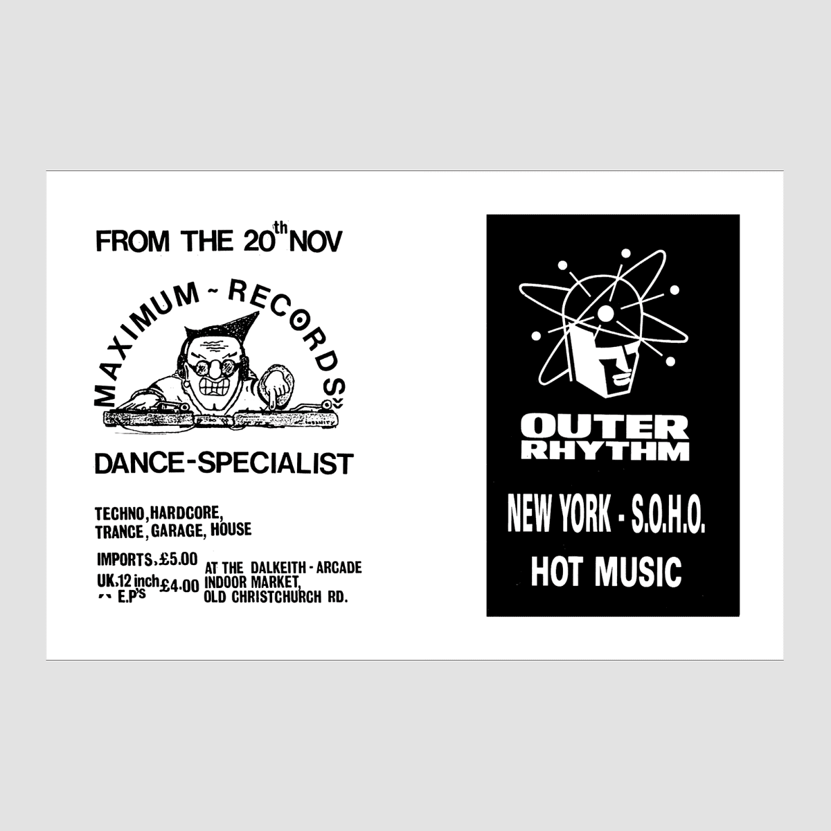 Early Rave Graphics - product_vendor - Mamama / Masala Noir