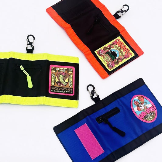 Grafis Nusantara Trifold Wallet - product_vendor - Mamama / Masala Noir