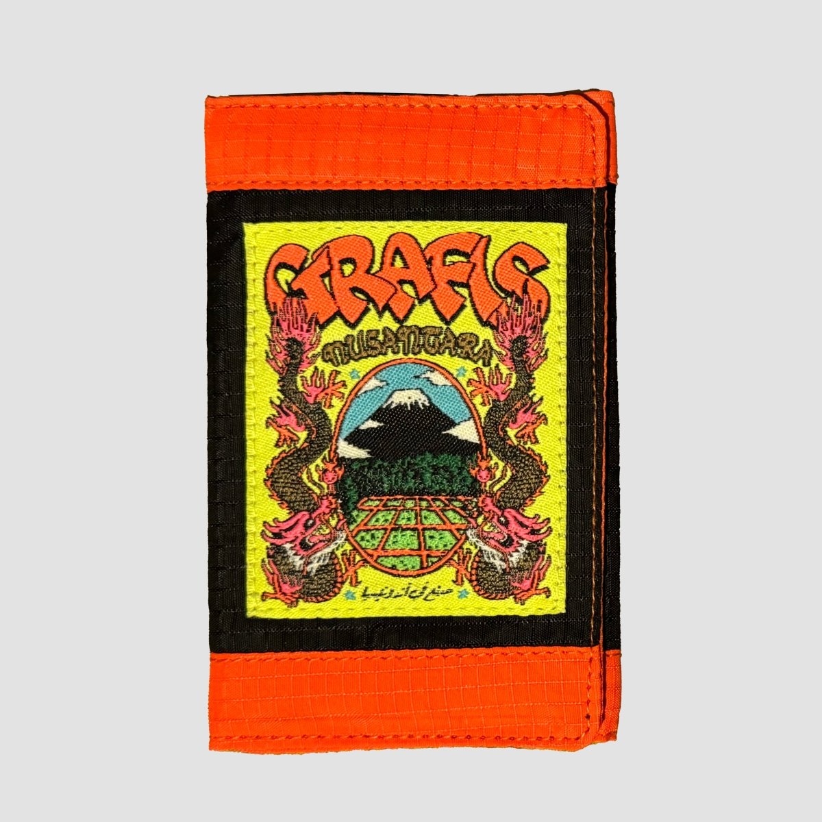 Grafis Nusantara Trifold Wallet - product_vendor - Mamama / Masala Noir