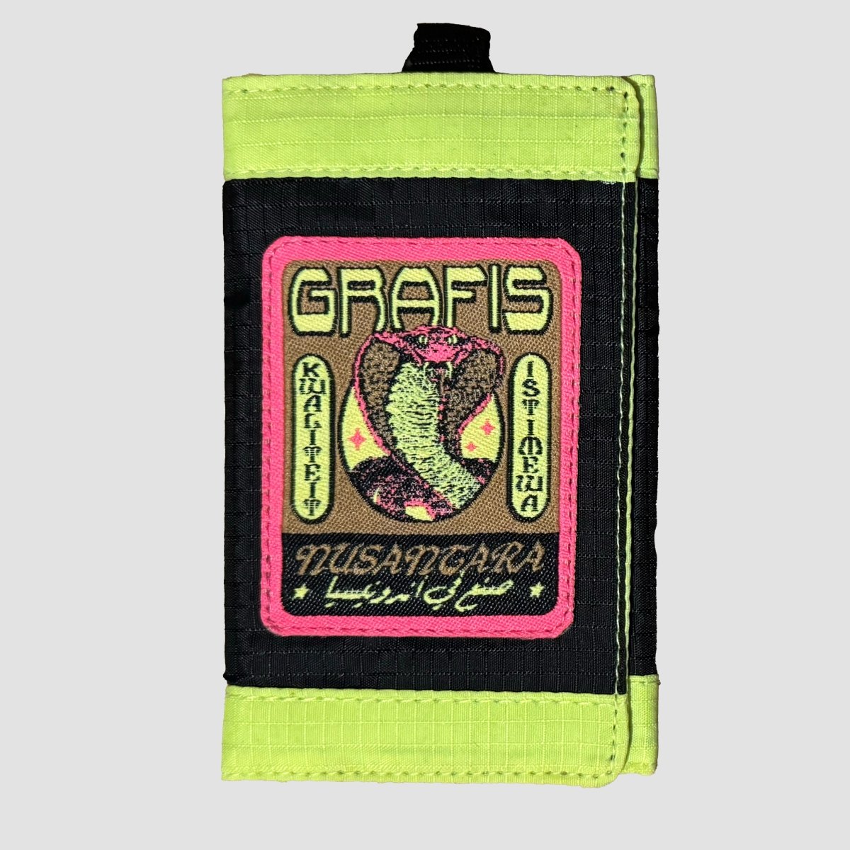 Grafis Nusantara Trifold Wallet - product_vendor - Mamama / Masala Noir