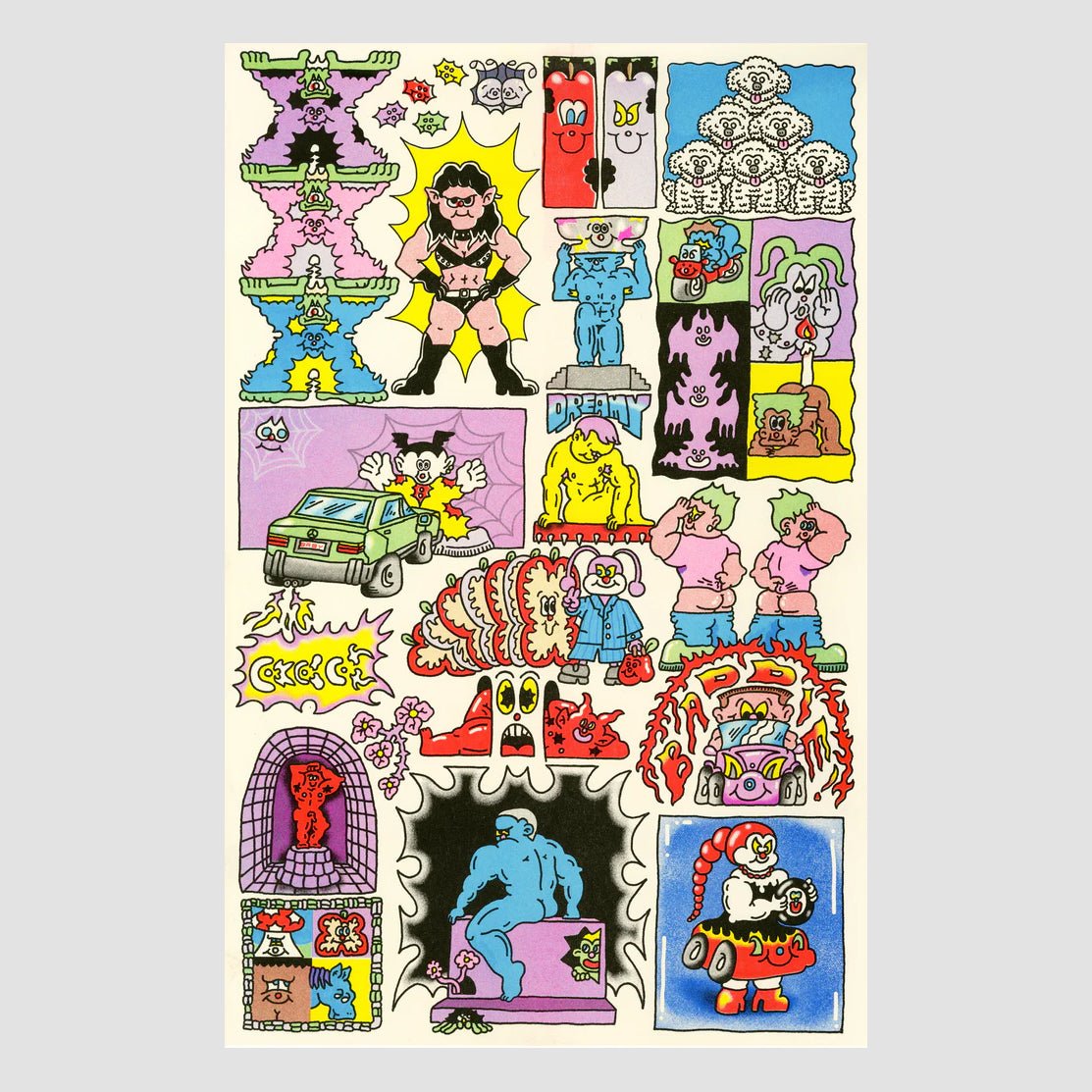 Kidtofer / Baddie Risoprint - product_vendor - Mamama / Masala Noir