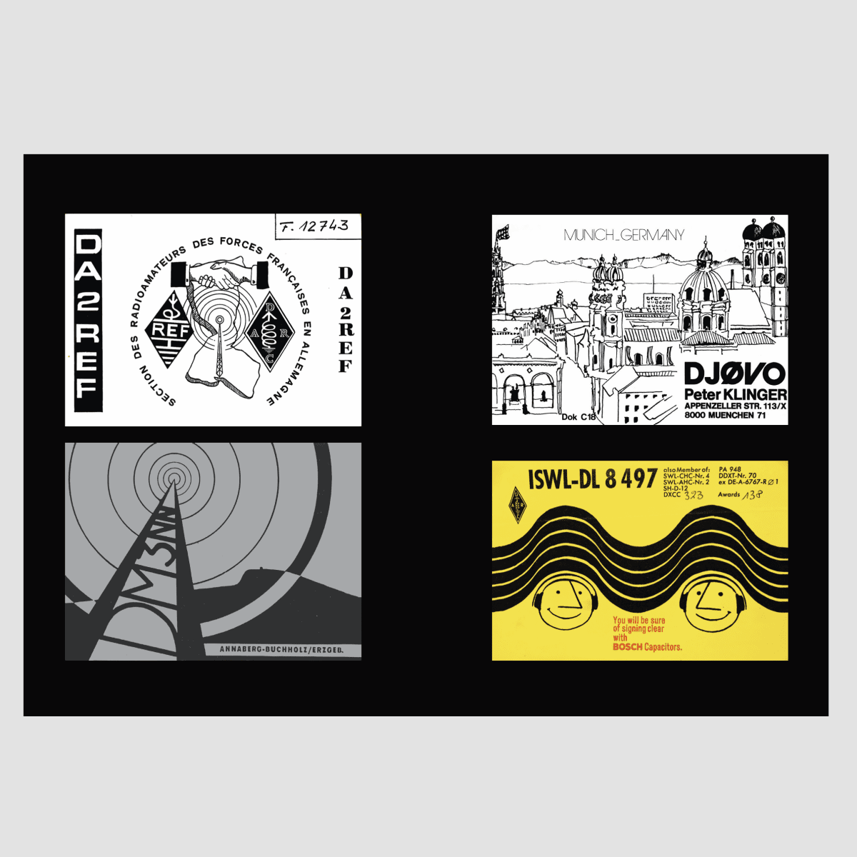 QSL Cards from Germany - product_vendor - Mamama / Masala Noir