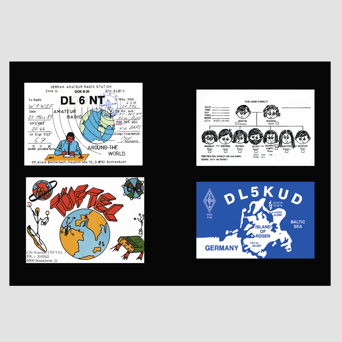 QSL Cards from Germany - product_vendor - Mamama / Masala Noir