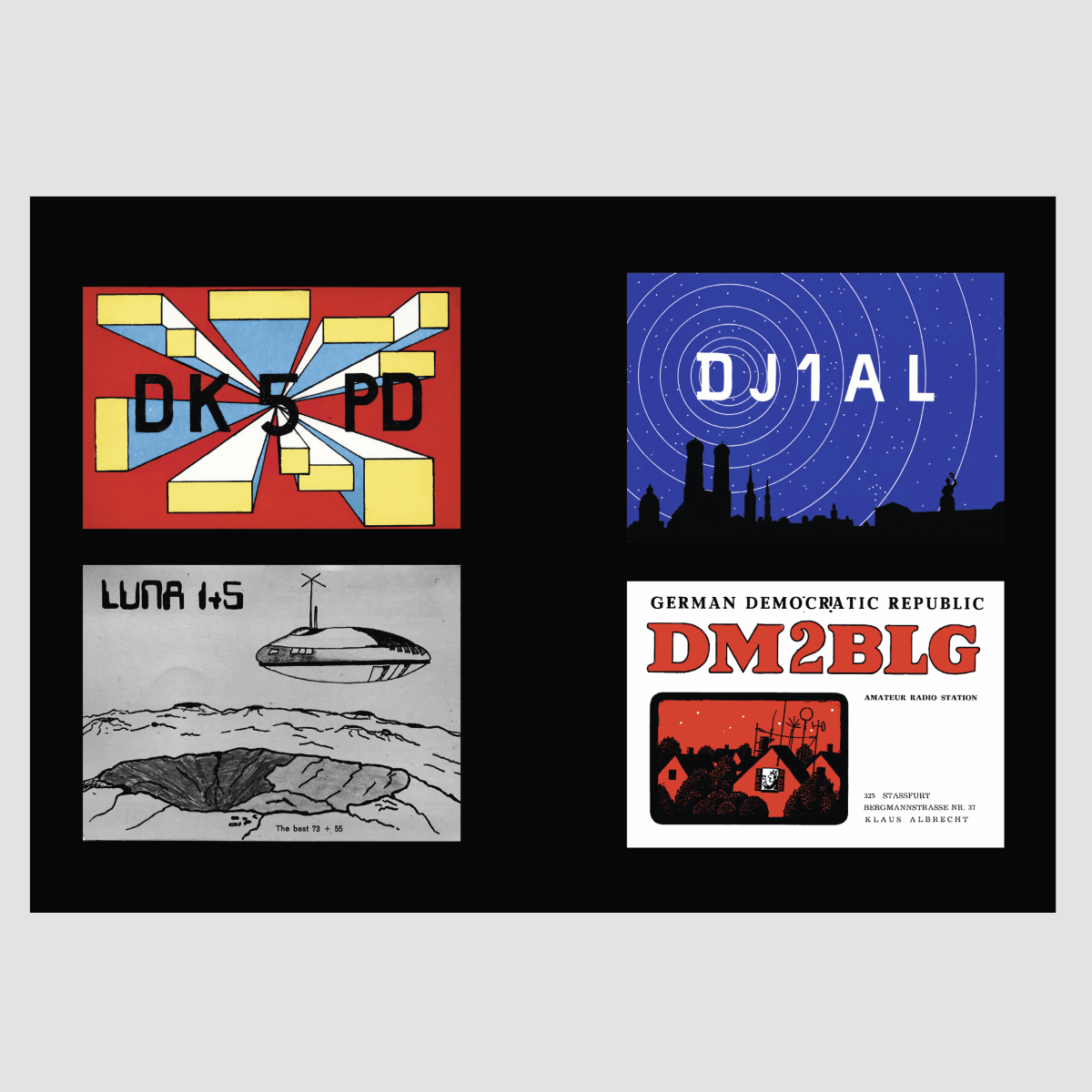 QSL Cards from Germany - product_vendor - Mamama / Masala Noir