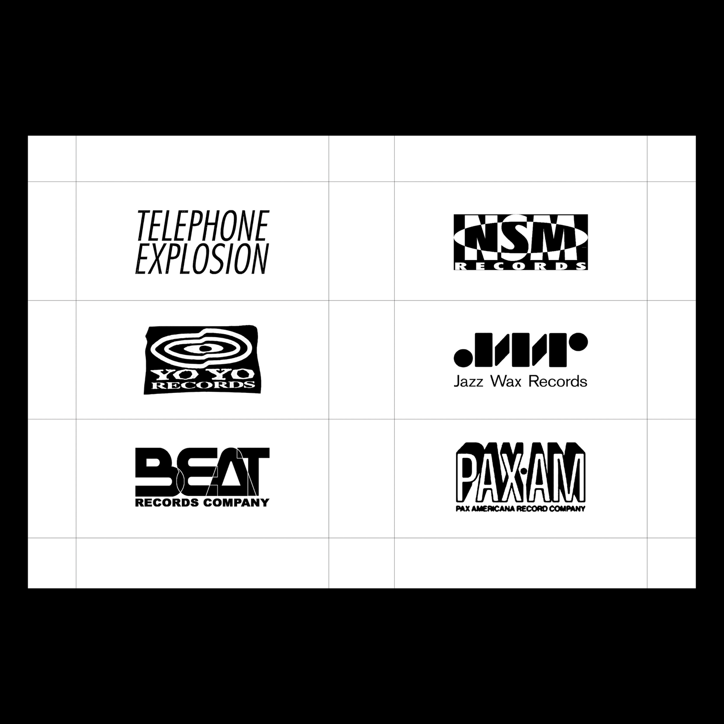 Record Label Logos