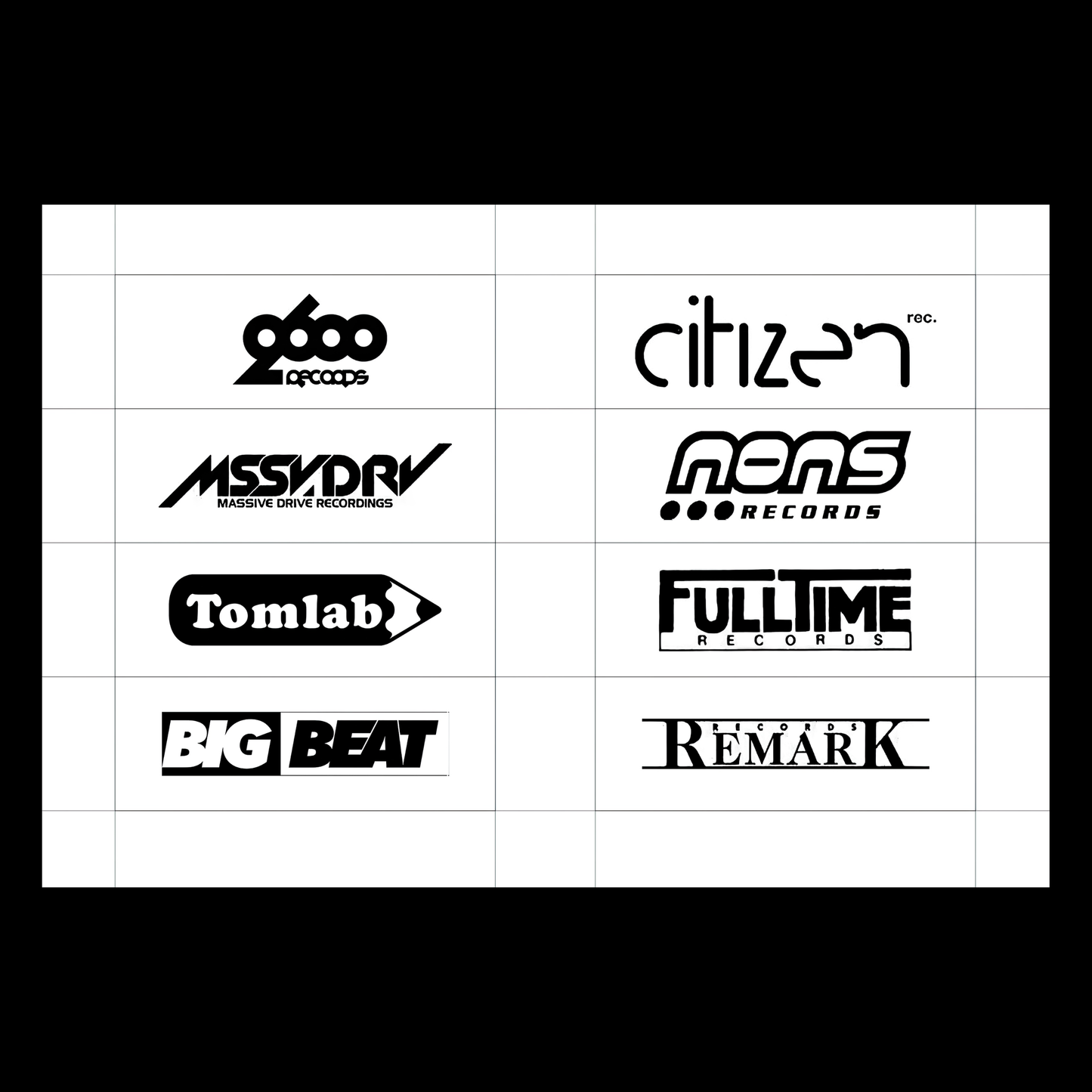 Record Label Logos