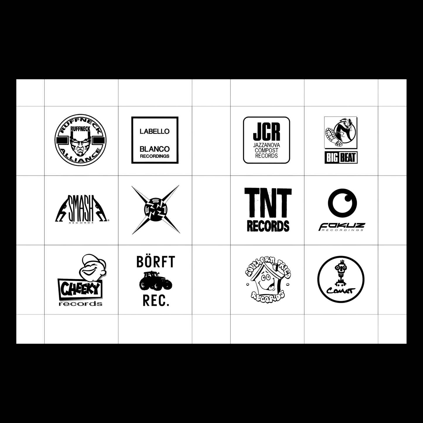 Record Label Logos