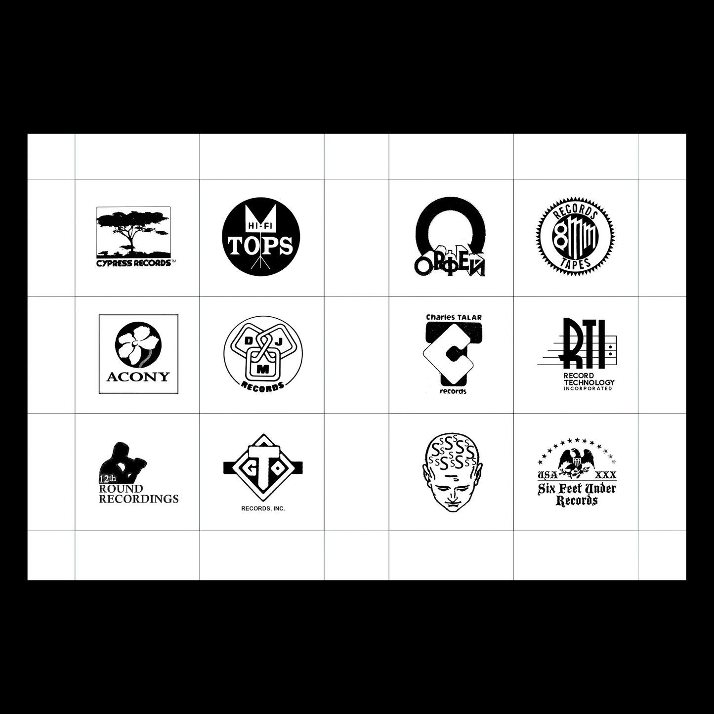 Record Label Logos