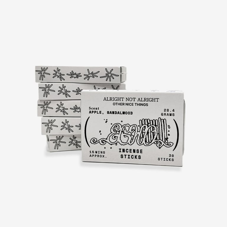 SHRUB x Alright Not Alright / Encens Sticks - product_vendor - Mamama / Masala Noir