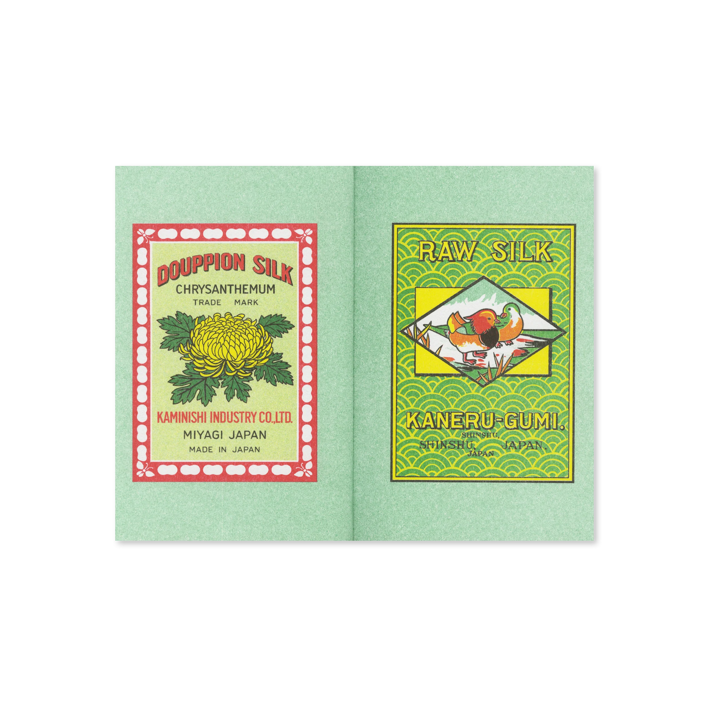Silk Labels from Japan
