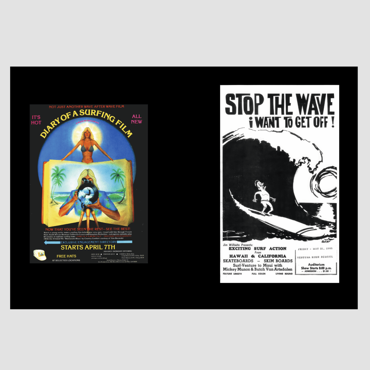Surf Movie Posters - product_vendor - Mamama / Masala Noir