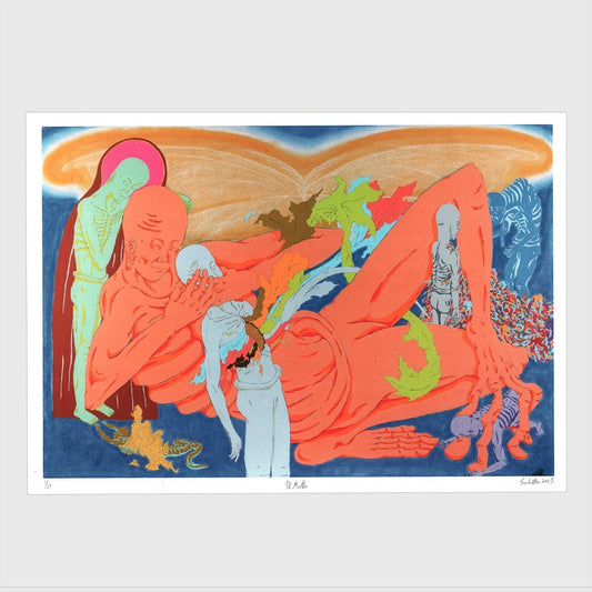 Sushibau / Acme Solo Exhibition Poster - product_vendor - Mamama / Masala Noir