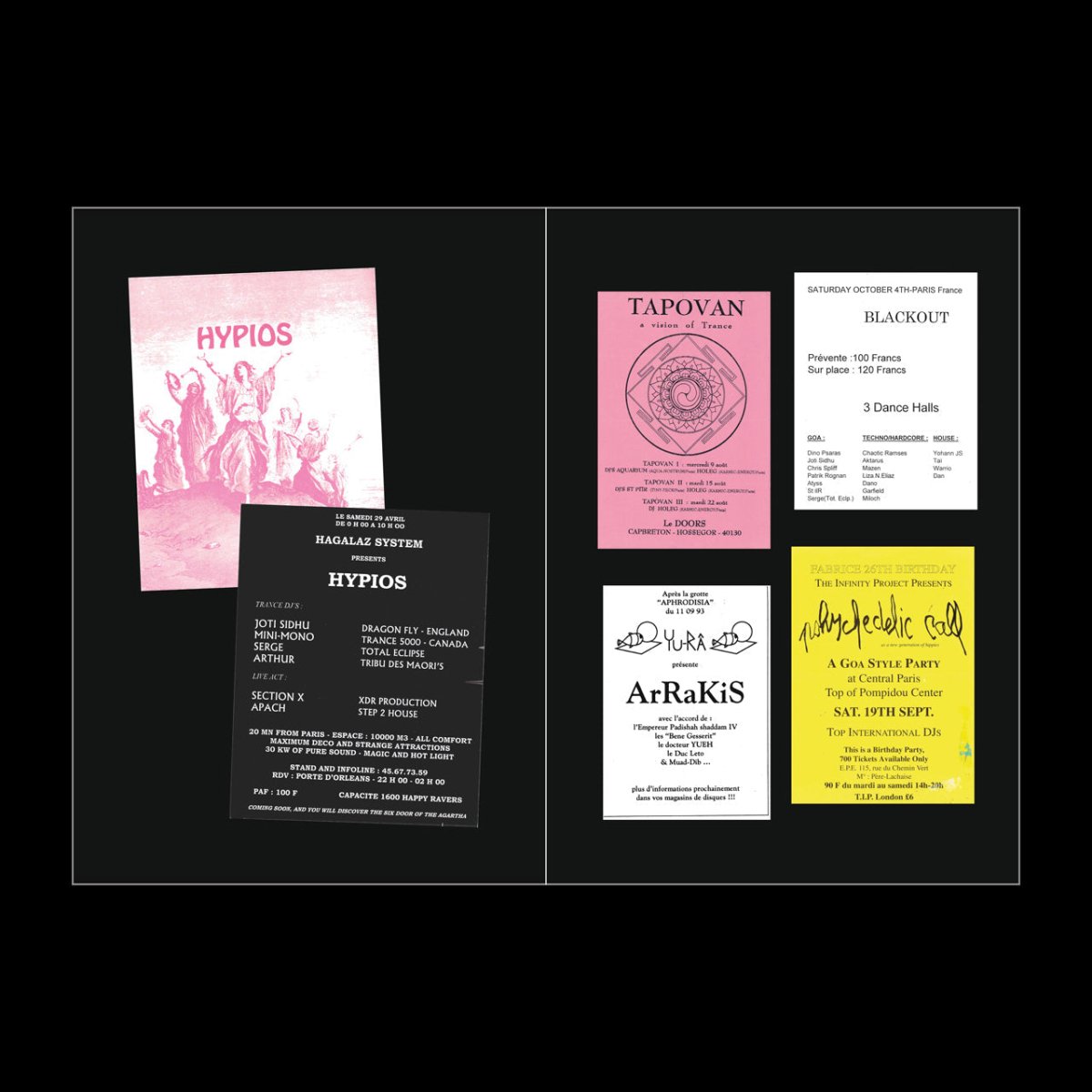 Goa/Trance Flyers - product_vendor - Mamama / Masala Noir