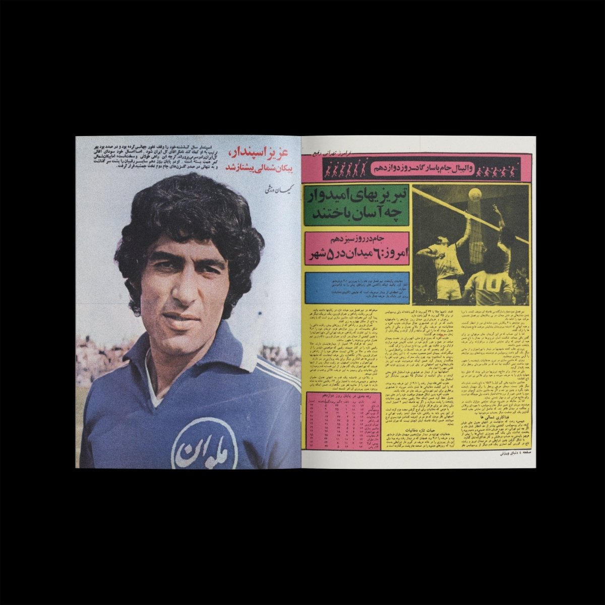 Iranian Sports Magazines - product_vendor - Mamama / Masala Noir